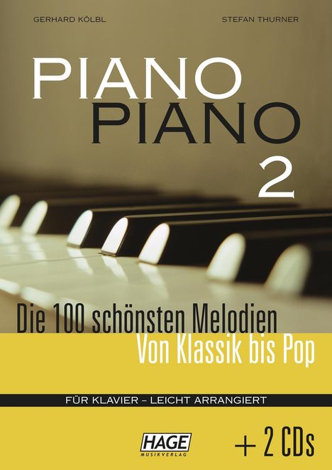 Piano Piano 2, Noten