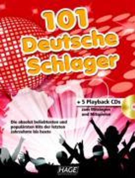 101 deutsche Schlager mit MP3-CD, Noten