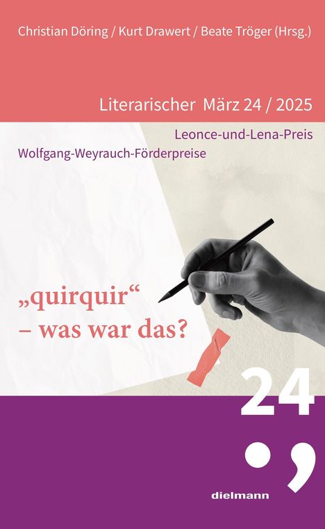 Rudi Sandra Burkhardt: "quirquir" - was war das?, Buch