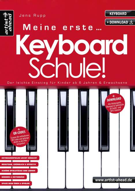 Jens Rupp: Meine erste Keyboardschule!, Buch