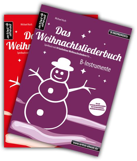 Michael Koch (geb. 1968): Das Weihnachtsliederbuch-Set (B-Instrumente + Klavierbegleitung), Buch