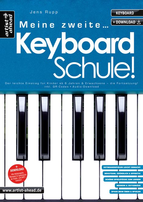 Meine zweite Keyboardschule!, Buch