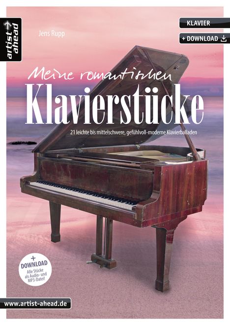 Jens Rupp: Meine romantischen Klavierstücke, Buch