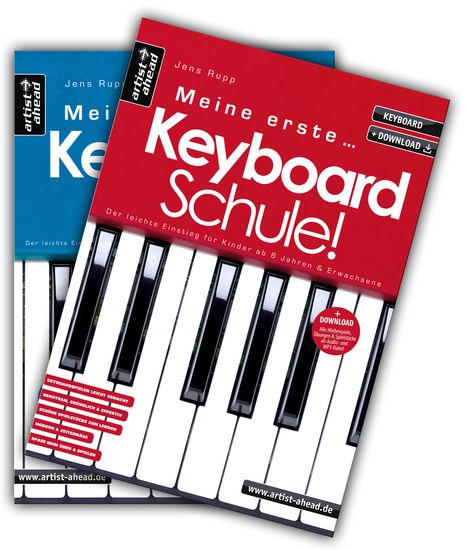 Jens Rupp: Meine erste Keyboardschule &amp; Meine zweite Keyboardschule im Set!, Buch