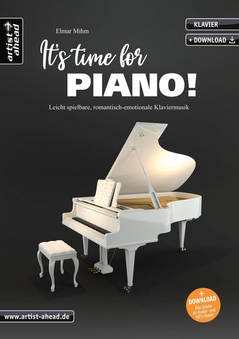 Elmar Mihm: It's Time For Piano!, Buch