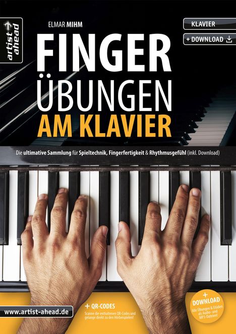 Elmar Mihm: Fingerübungen am Klavier, Buch