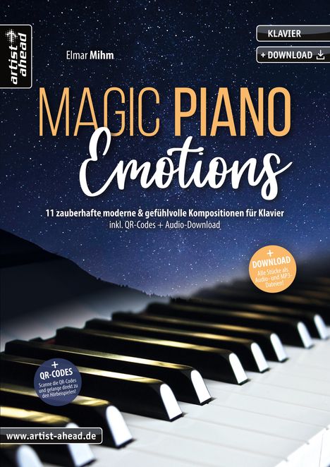 Elmar Mihm: Magic Piano Emotions, Buch