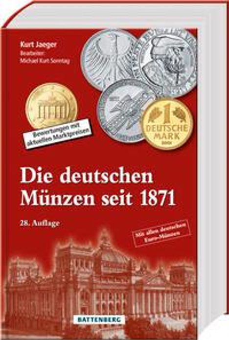 Kurt Jaeger: Die deutschen Münzen seit 1871, Buch