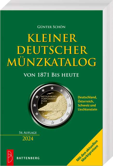 Günter Schön: Kleiner deutscher Münzkatalog, Buch