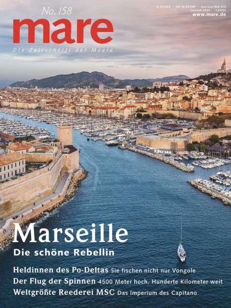 mare - Die Zeitschrift der Meere / No. 158 / Marseille, Buch