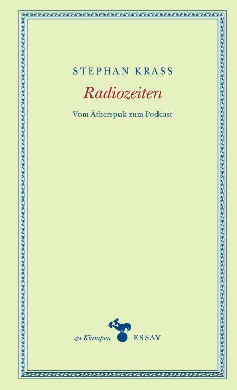 Stephan Krass: Radiozeiten, Buch