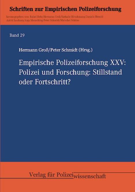 Empirische Polizeiforschung XXV:, Buch