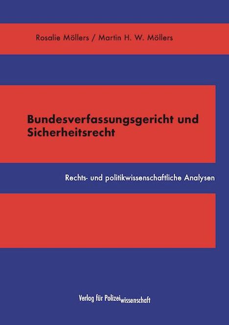 Rosalie Möllers: Bundesverfassungsgericht und Sicherheitsrecht, Buch