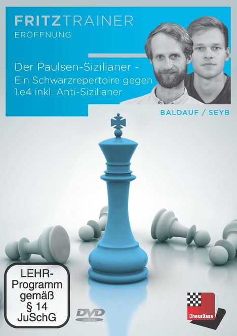 Marco Baldauf: Der Paulsen-Sizilianer - Ein Schwarzrepertoire gegen 1.e4 inkl. Anti-Sizilianer, DVD-ROM