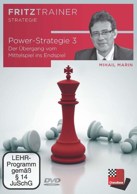Mihail Marin: Power-Strategie 3: Der Übergang vom Mittelspiel ins Endspiel, DVD-ROM