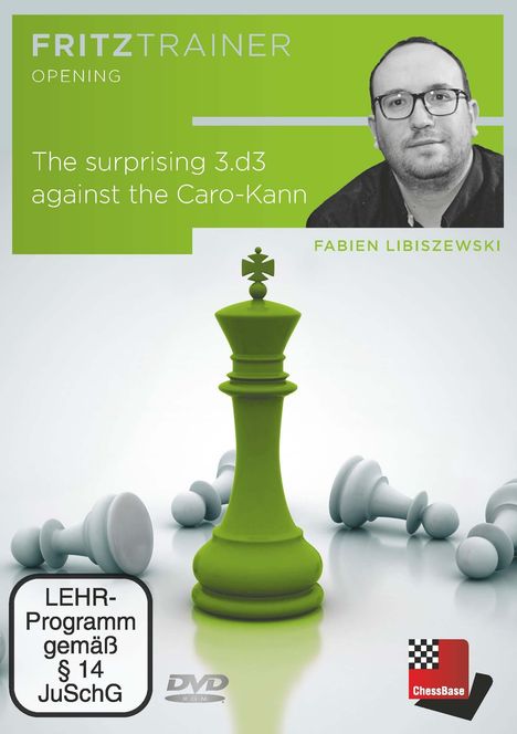 Fabien Libiszewski: The surprising 3.d3 against Caro-Kann, DVD-ROM