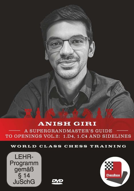 Anish Giri: A Supergrandmaster's Guide to Openings Vol. 2: 1. d4, 1.c4 and sidelines, DVD-ROM