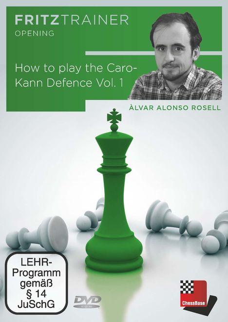 Alvar Alonso Rosell: How to play the Caro-Kann Defence Vol.1, DVD-ROM