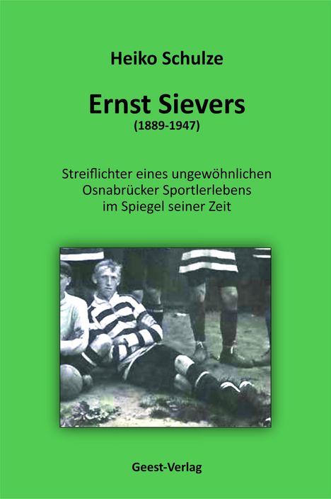 Heiko Schulze (geb. 1954): Ernst Sievers, Buch