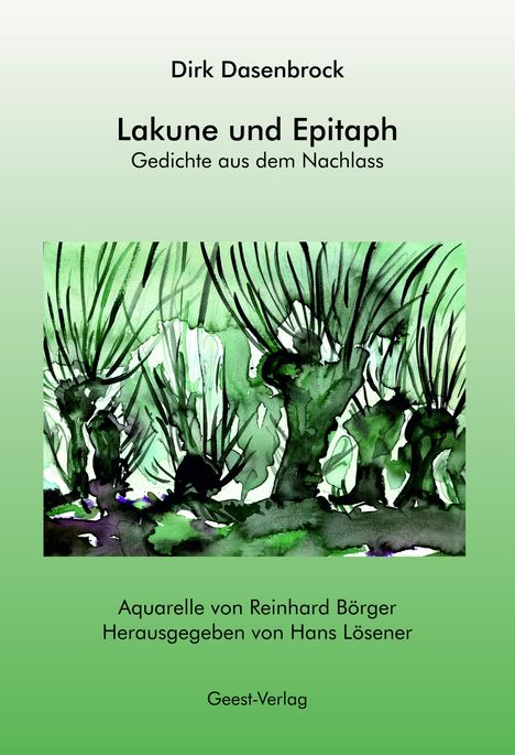 Dirk Dasenbrock: Lakune und Epitaph, Buch