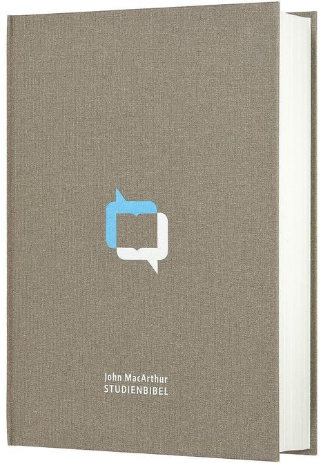 MacArthur Studienbibel - Schlachter 2000 (Hardcover, grau), Buch
