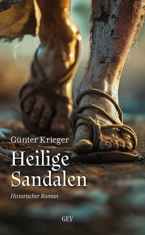 Günter Krieger: Heilige Sandalen, Buch