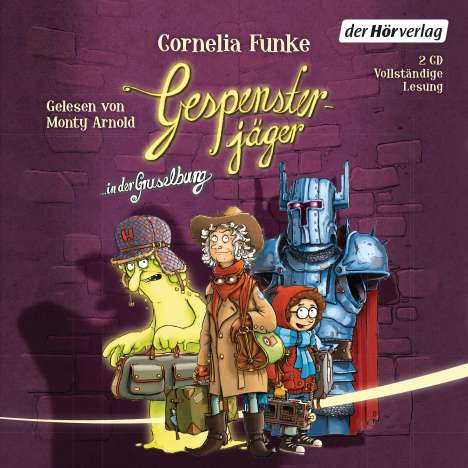 Cornelia Funke: Gespensterjäger 03 in der Gruselburg, 2 CDs