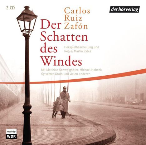 Carlos Ruiz Zafón: Der Schatten des Windes, 2 CDs
