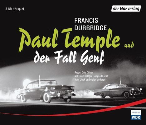 Francis Durbridge: Paul Temple und der Fall Genf, 3 CDs