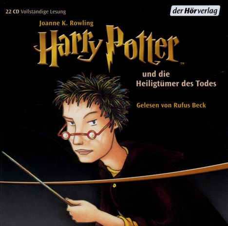 Joanne K. Rowling: Harry Potter 7 und die Heiligtümer des Todes, 22 CDs