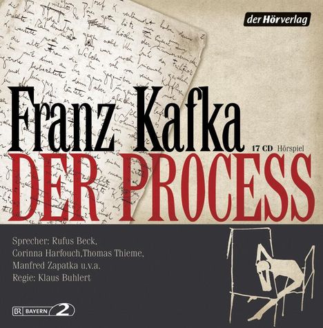 Franz Kafka: Der Process, 17 CDs