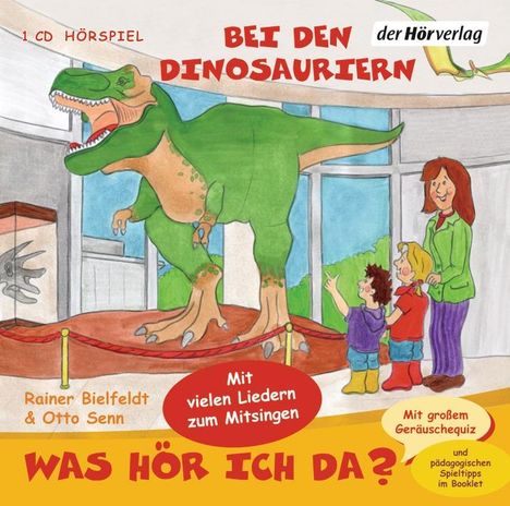 Otto Senn: Was hör ich da? Bei den Dinosauriern, CD