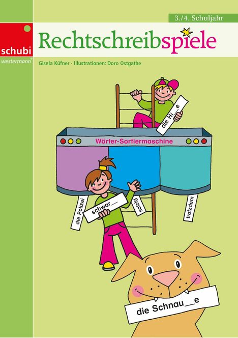 Gisela Küfner: Rechtschreibspiele, Buch