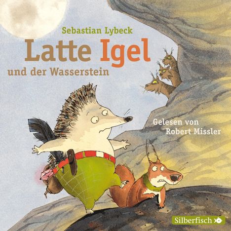 Sebastian Lybeck: Latte Igel und der Wasserstein, 2 CDs