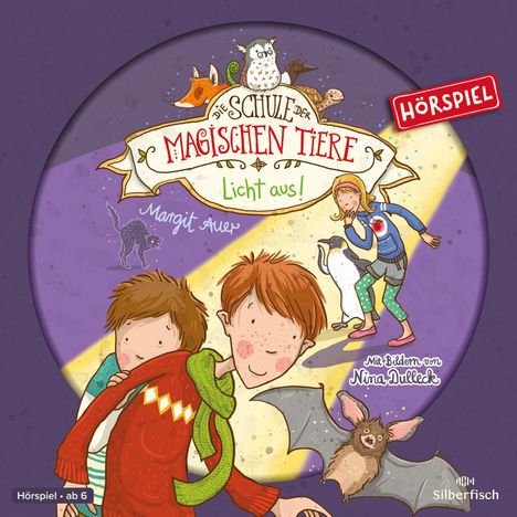 Margit Auer: Die Schule der magischen Tiere 03: Licht aus! (Hörspiel), CD