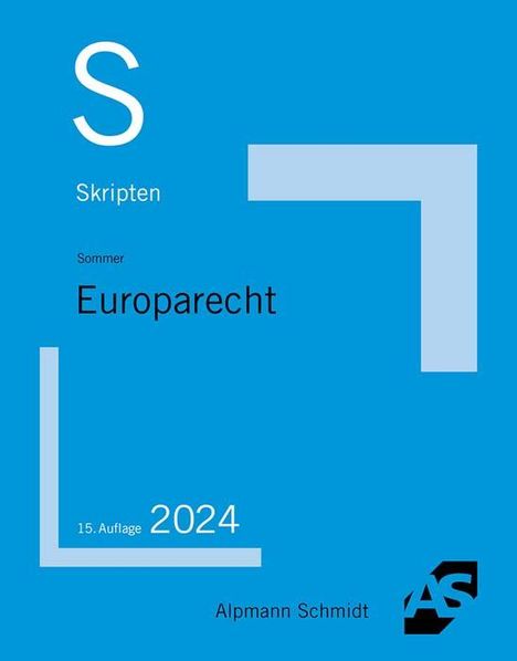 Christian Sommer: Skript Europarecht, Buch