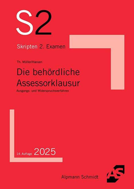 Thomas Müller: Die behördliche Assessorklausur, Buch