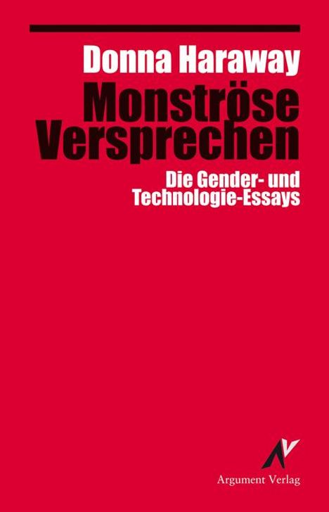 Donna Haraway: Monströse Versprechen, Buch