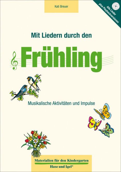 Kati Breuer: Mit Liedern durch den Frühling, Buch