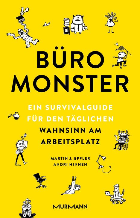 Andri Hinnen: Büromonster., Buch