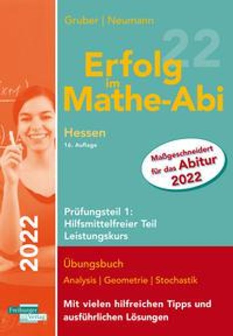 Helmut Gruber: Erfolg im Mathe-Abi 2022 HE LK Prüfung 1, Buch