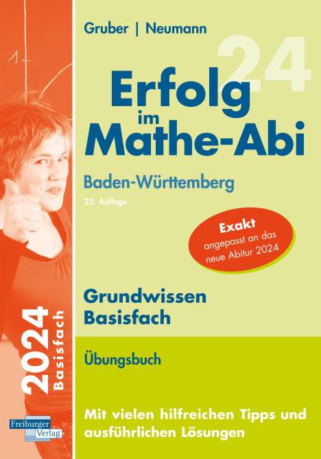 Helmut Gruber: Erfolg im Mathe-Abi 2024 Grundwissen Basisfach Baden-Württemberg, Buch