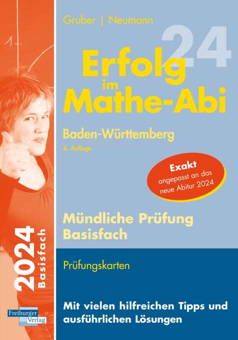 Helmut Gruber: Erfolg im Mathe-Abi 2024 Mündliche Prüfung Basisfach Baden-Württemberg, Buch