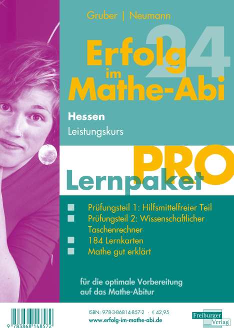 Helmut Gruber: Erfolg im Mathe-Abi 2024 Hessen Lernpaket 'Pro' Leistungskurs, 4 Bücher
