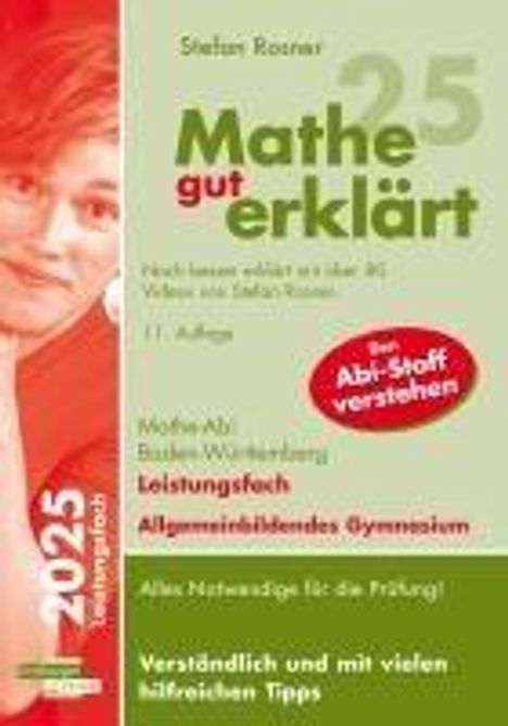 Stefan Rosner: Mathe gut erklärt 2025 Leistungsfach Baden-Württemberg Gymnasium, Buch