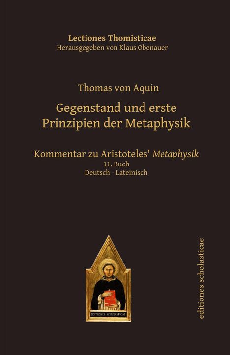 Thomas von Aquin: Gegenstand und erste Prinzipien der Metaphysik, Buch