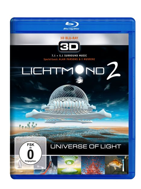 Lichtmond 2 - Universe Of Light (3D Blu-ray), Blu-ray Disc