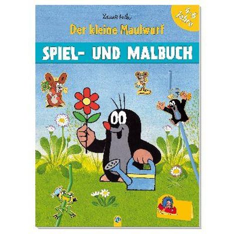 Spiel-und Malbuch Der kleine Maulwurf, Buch