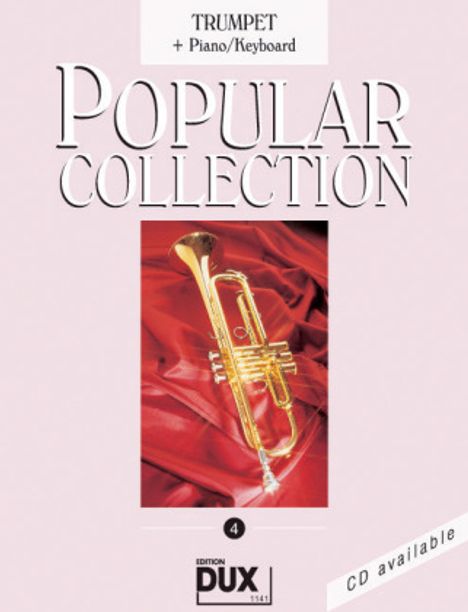 Popular Collection, Trumpet + Piano/Keyboard. Vol.4, Noten