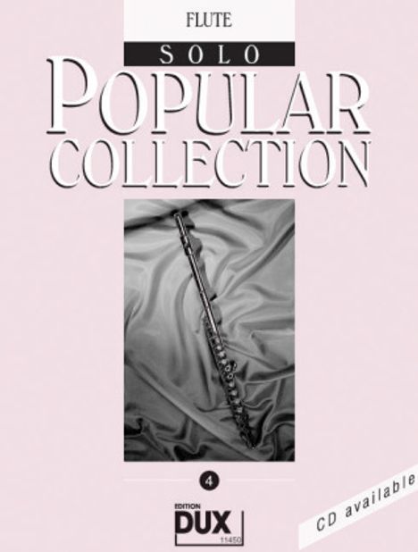 Popular Collection, Flute Solo. Vol.4, Noten